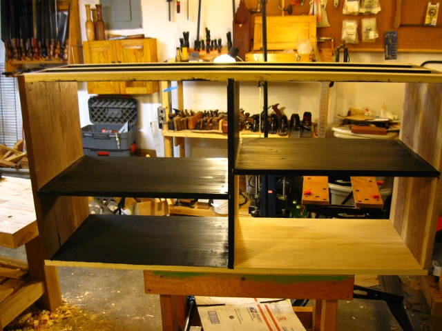 Painted Shelves